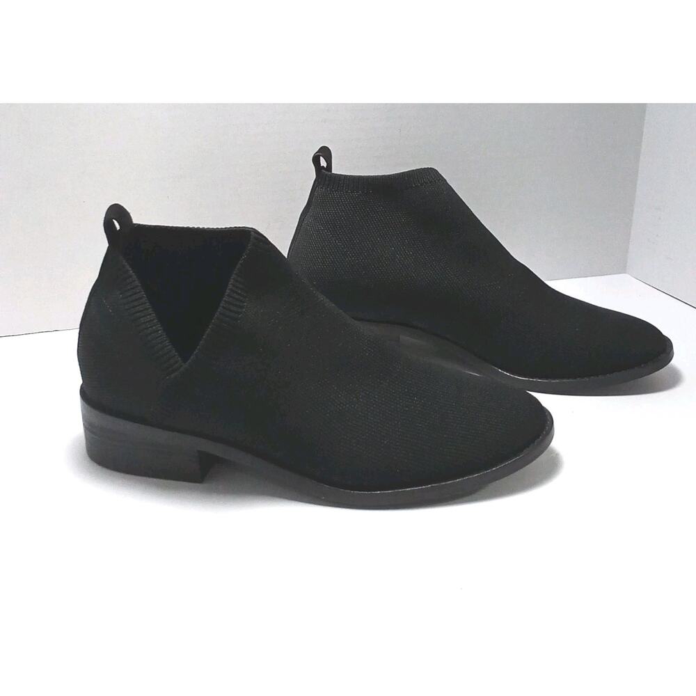 Eileen Fisher Davie Stretch Knit Boots Size 10